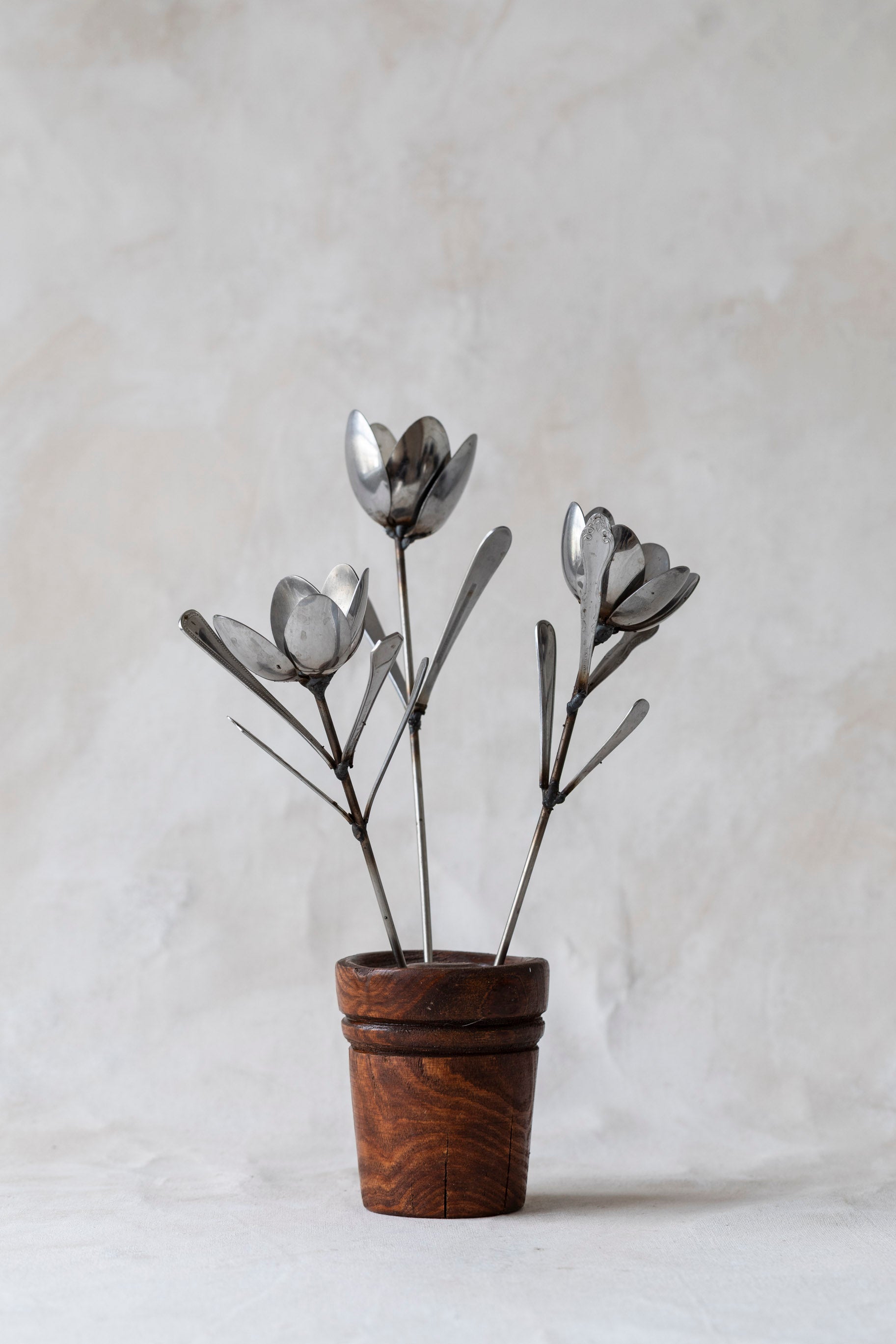 Vintage Flower Sculpture