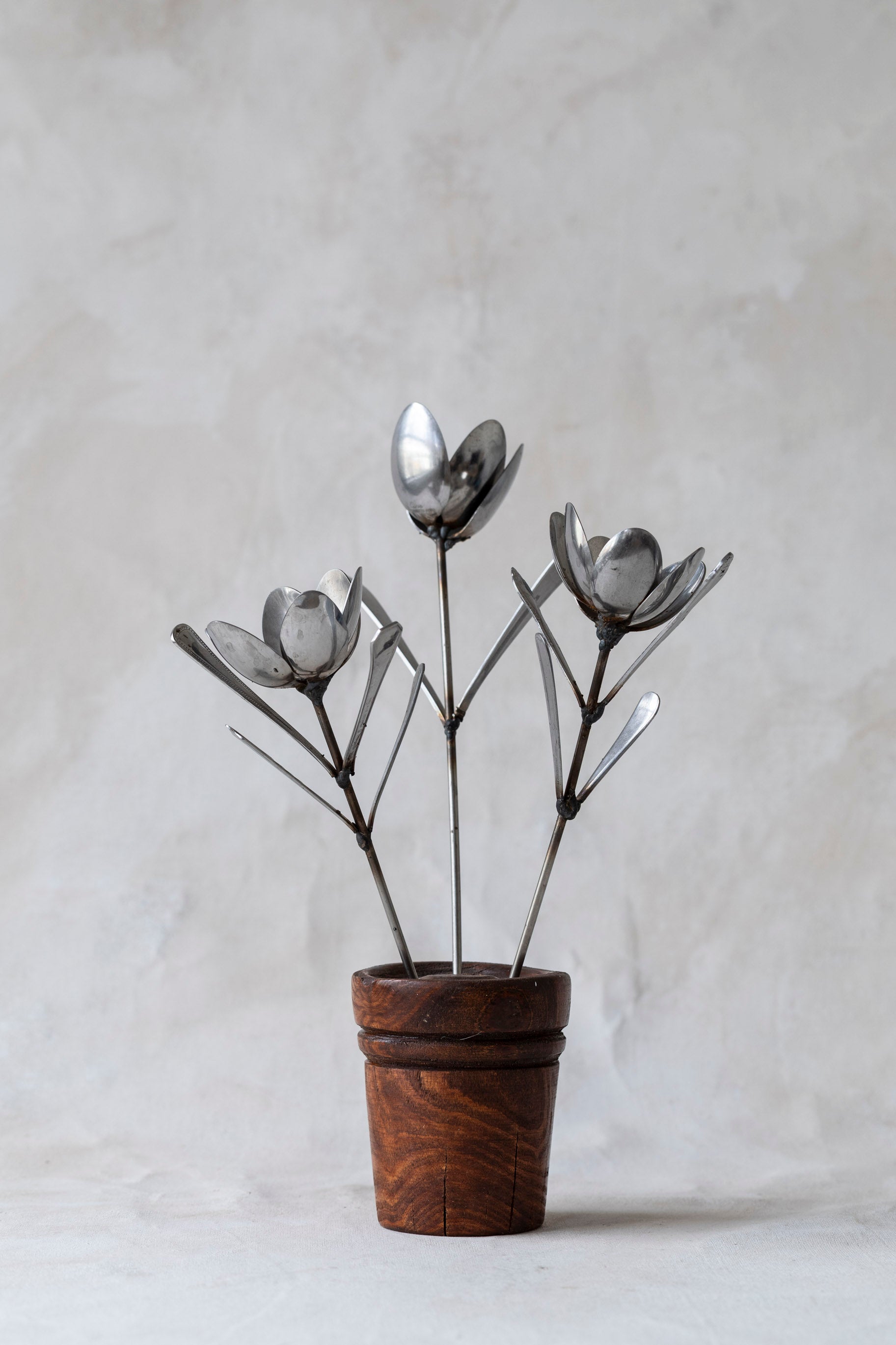 Vintage Flower Sculpture