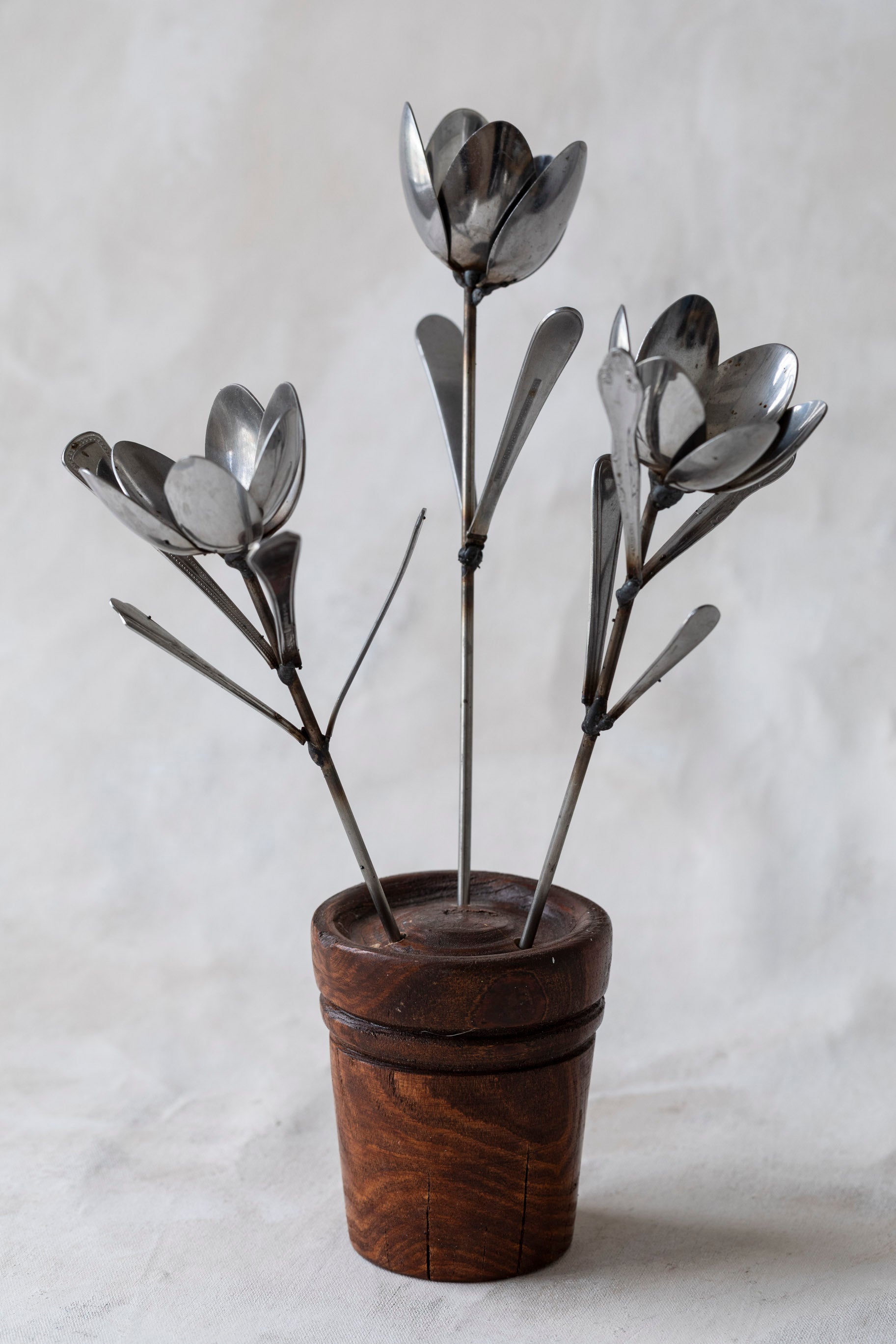 Vintage Flower Sculpture