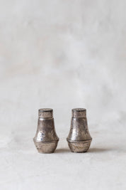 Antique Sterling Silver Salt and Pepper