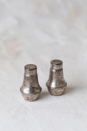 Antique Sterling Silver Salt and Pepper