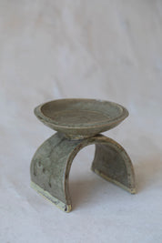 Vintage Grey Pedestal