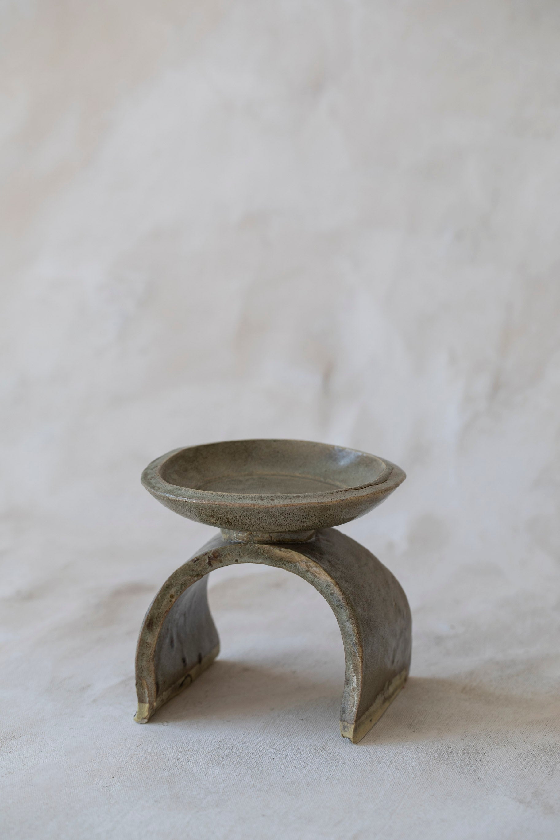 Vintage Grey Pedestal