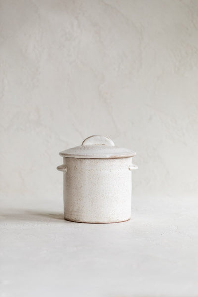 Vintage Stoneware Lidded Crock – Hoppe Shoppe