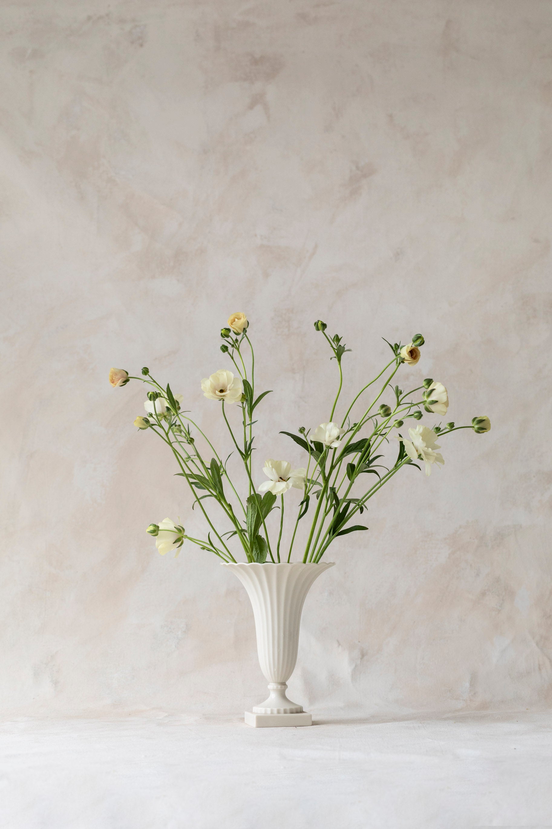 Vintage Trumpet Pedestal Vase
