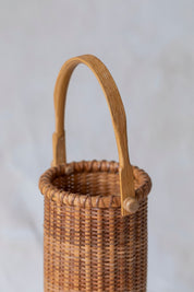 Vintage Wine Bottle Basket