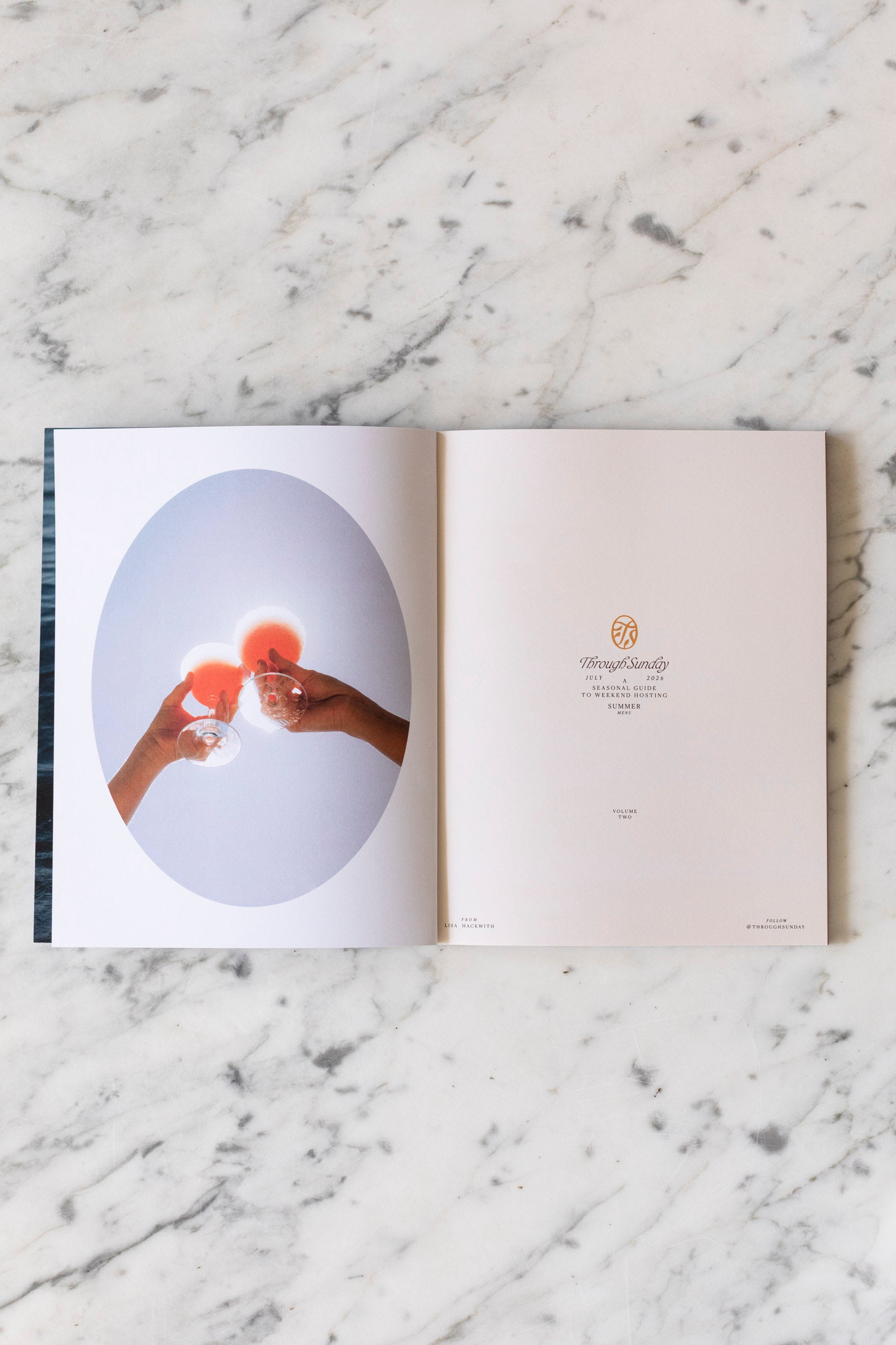 Through Sunday Cookbook Magazine - Volume 2