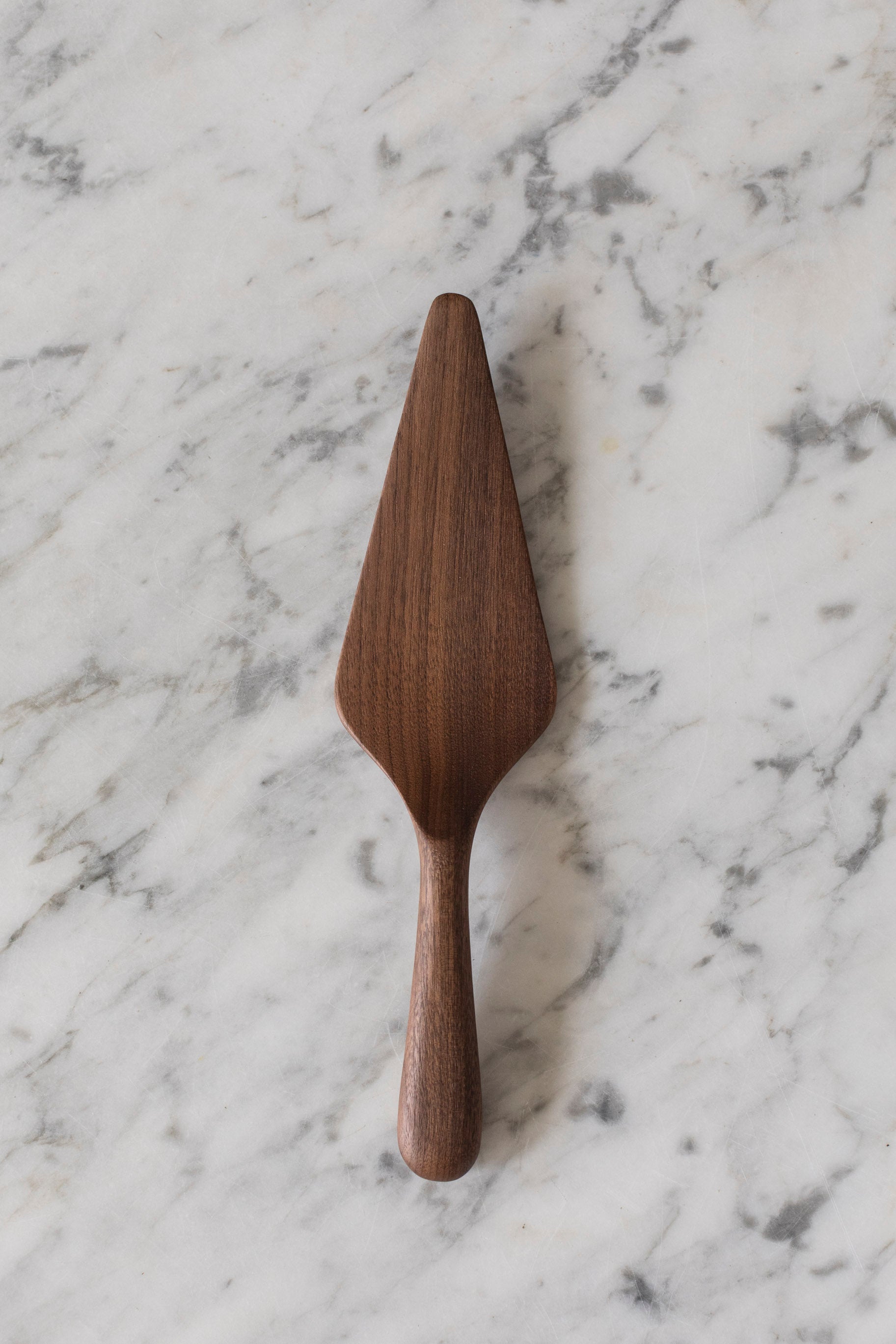 Walnut Wood Pie & Cake Server