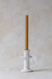 White Tamegroute Candlestick Holder