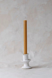 White Tamegroute Candlestick Holder