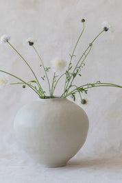 XL Handbuilt Moon Vase