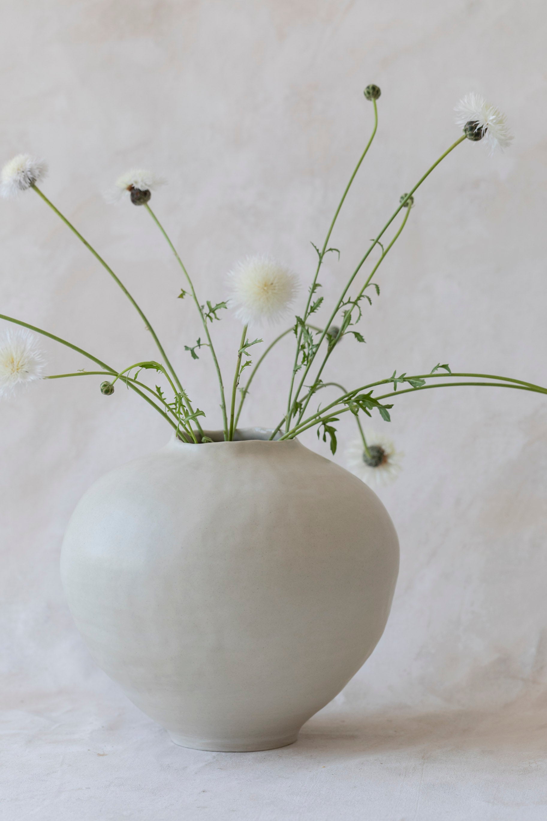 XL Handbuilt Moon Vase
