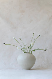 XL Handbuilt Moon Vase