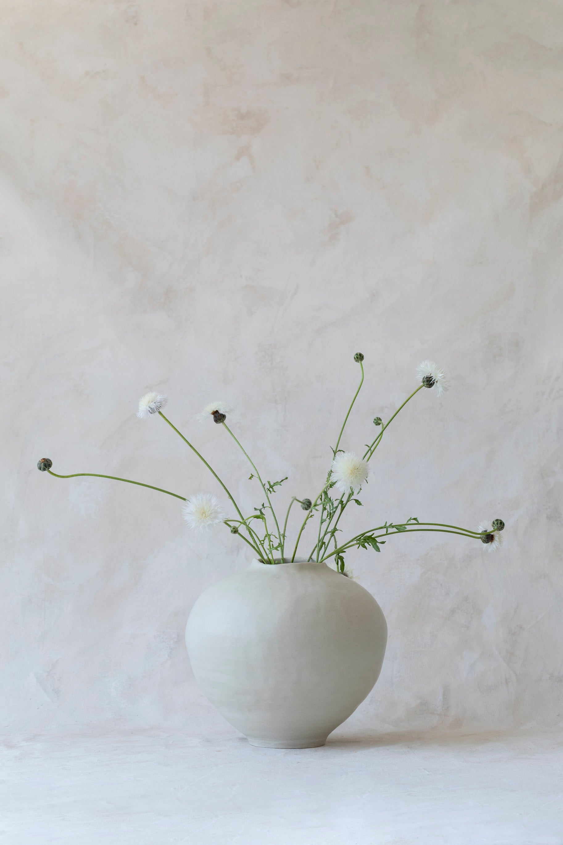 XL Handbuilt Moon Vase